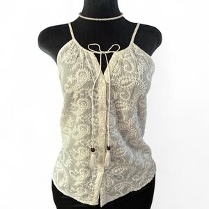 Chic Lace Women’s Camisole in Cream